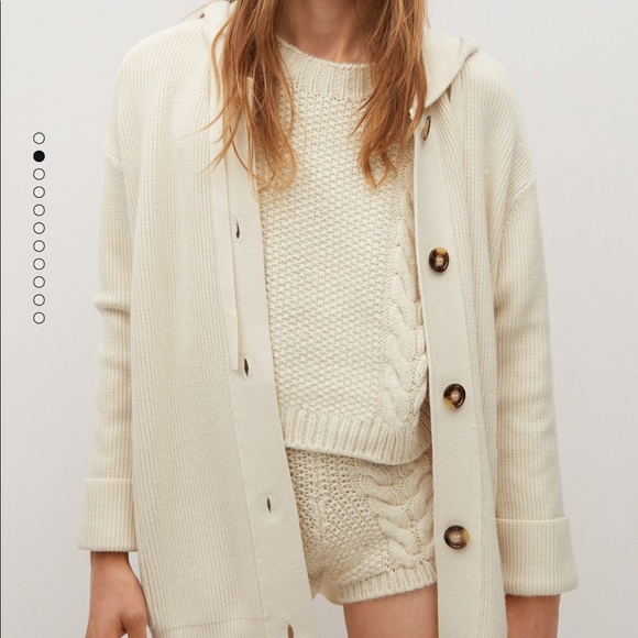 Knit Hood Cardigan from Mango - Picture 2 of 4